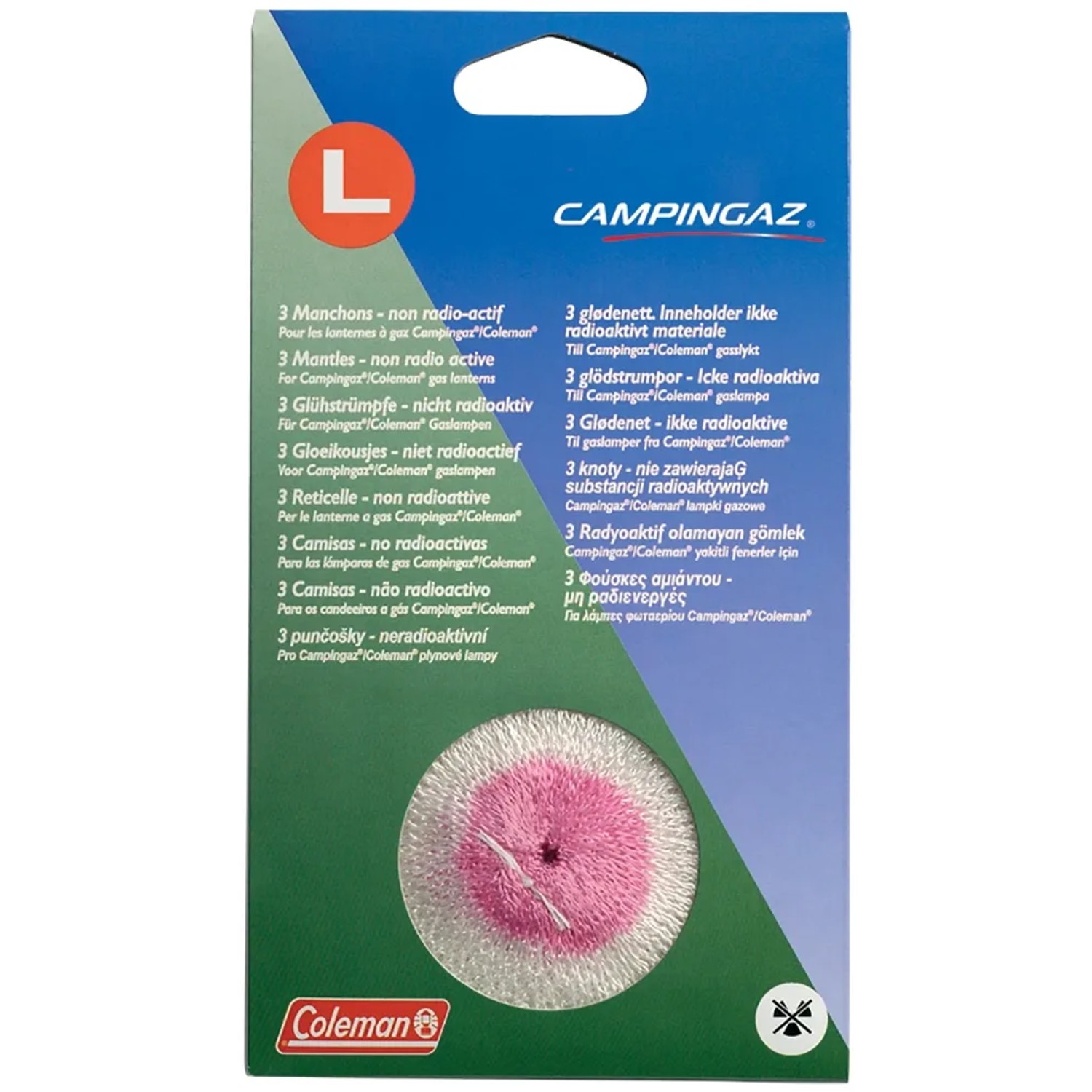 Campingaz reticelle per lampade da campeggio, taglia S, confezione da 3.