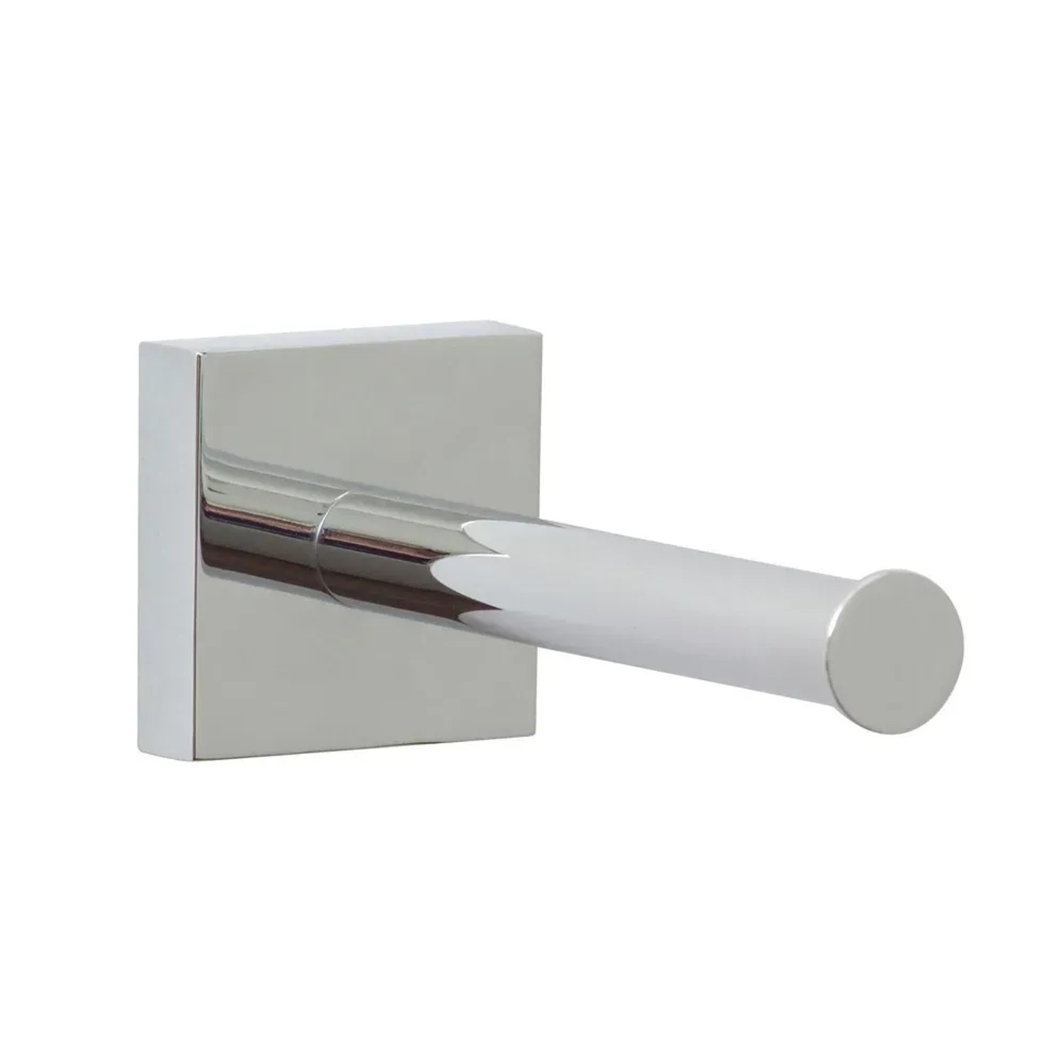 Portarotolo di ricambio tesa® EKKRO, cromato lucido, per montaggio a parete in bagno.