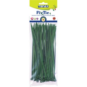 Fascette stringicavo verdi t.b.t. in set per giardino e fissaggio piante.