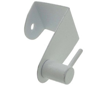 Supporti A Molla B.B. Line Per Serramenti In PVC/Legno - Pacco Da 100, Bronzo, Per Bacchette