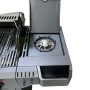 Barbecue a gas Jamestown 4 bruciatori nero 144x56x118 cm_4