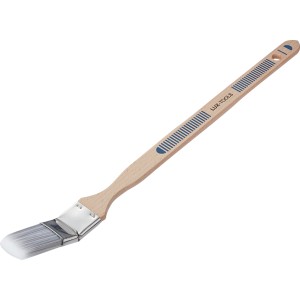 Pennello angolare LUX per verniciatura 50mm con manico in legno chiaro e setole sintetiche.