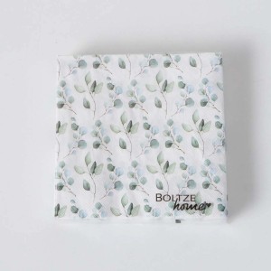 t.b.t. Tovaglioli di carta con motivo eucalipto.