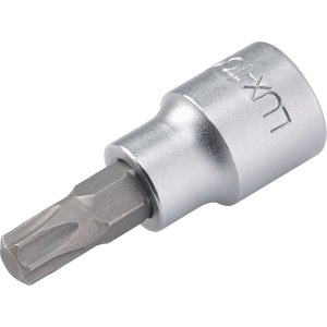 Bussola LUX Comfort con inserto TX50 per avvitatura, acciaio al cromo vanadio.