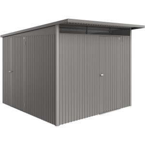 Porta aggiuntiva Biohort Avantgarde Eco, grigio quarzo metallizzato, per casette da giardino.