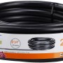 Tubo nero in PE da 25 m per irrigazione interrata.