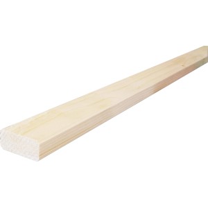 Listello piallato chiaro, ideale per progetti fai-da-te e interior design.