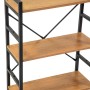 Scaffale in metallo e legno Achille 3 ripiani 60x28x83,5 cm_6