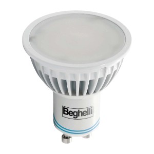 Lampadina LED GU10 bianca di Beghelli.