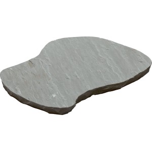 Lastra in pietra naturale grigia per giardino e paesaggistica.