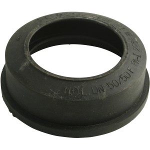 Manicotto in gomma HT nero Marley DN 50/50 per sigillare tubi HT.