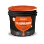 Secchio di pittura per interni bianca traspirante iricolor, 4 litri.