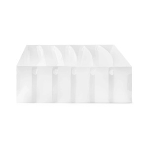 Organizer reggiseni Rationall trasparente 30,5x30,5x10 cm
