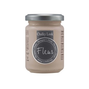 Colore Fleur Chalky Look, beige, in barattolo per progetti fai-da-te.