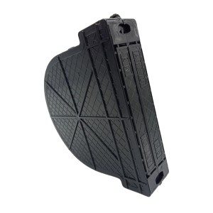 Tapparelle t.b.t. nera, vista dettagliata della struttura.