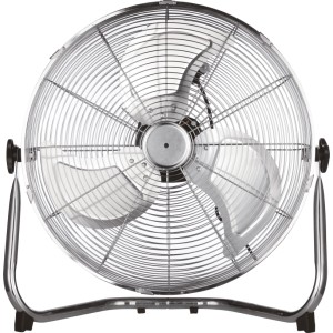 Ventilatore da pavimento, diametro 45 cm, 110 W, corpo in metallo, 3 velocità.