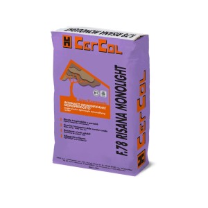 Sacco di intonaco deumidificante CerCal F.78 Risana Monolight, confezione viola.