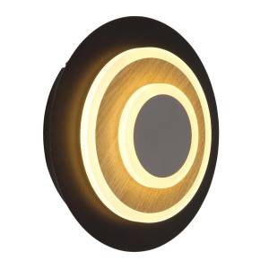 Applique LED Odonelle 1490 lm 3000 K 300x230 mm nero