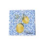 Tovaglioli Boltze Capri con motivo a limoni, 20 pezzi, per decorare la tavola e come regalo.