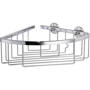 Cestello angolare doccia Tesa Aluxx cromato in alluminio per la doccia.