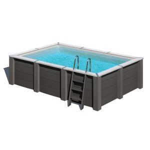 Piscina fuori terra in composite rettang Avantgarde Nova Gre 455x315 H 126 cm