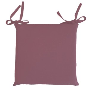 Cuscino da esterno t.b.t. color malva con lacci.