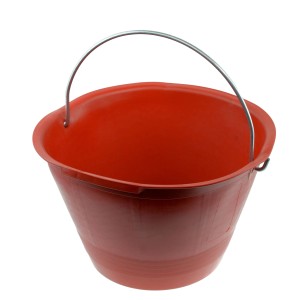 Secchio da muratore 14 l rosso