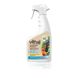 Vithal Bio Barriera Funghi, antiparassitario biologico in spray per frutta, ortaggi e piante ornamentali.