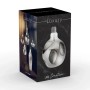 Confezione di una lampadina LED E27 decorativa dal design moderno.