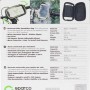 t.b.t. Borsa da bici per smartphone fino a 6.5 pollici. Impermeabile con cerniera.