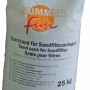 Sacco di sabbia quarzifera per filtri a sabbia, 25 kg, ideale per piscine.