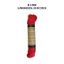 Corda rossa, diametro 3 mm, lunghezza 20 m, per tende da sole e veneziane.