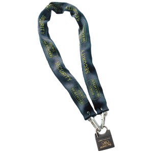 Lucchetto bici Burg Wächter SKM 6/60: catena con combinazione, nero-argento.