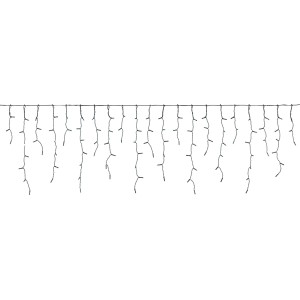 Catena luminosa da esterno t.b.t., design a ghiacciolo.