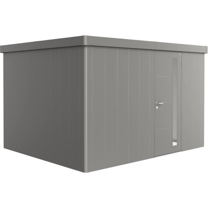 Casetta da giardino Neo 3D Grigio quarzo metal. 222x348x292 cm 1 porta
