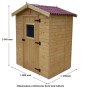 Casetta da giardino in legno sp 16 mm H204xL180xP145 cm_9