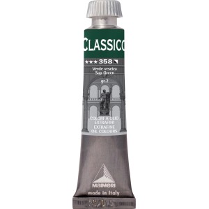 Tubo di colore ad olio verde vescica Classico. Ideale per artisti e hobbisti.