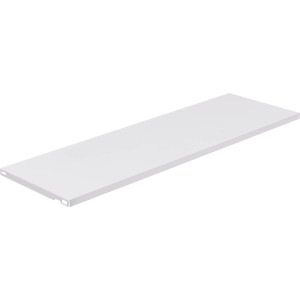 Ripiano in acciaio bianco OBI, 80x25cm, per scaffali e costruzione mobili.