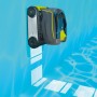 Robot per piscina Zodiac Tornax GT2120 in piscina, grigio e giallo.