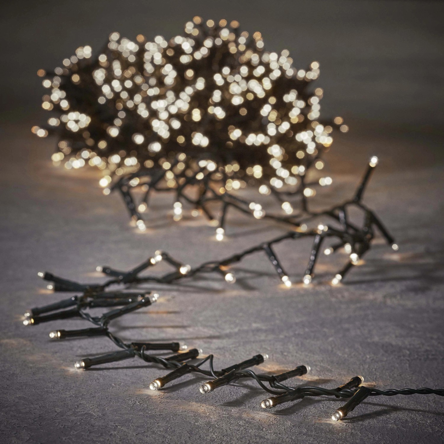 Catena Luminosa 2000 Led 50 Metri Catena luminosa 2000 LED 8 giochi di luce bianco 40 m | OBI