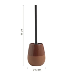 Scopino bagno Wilma in ceramica terracotta