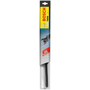 Spazzola tergicristallo Bosch Aerotwin A934S in blister per facile manutenzione auto.