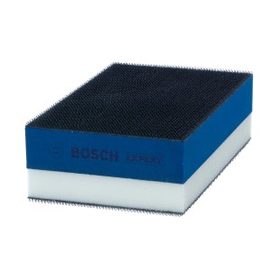 Blocco abrasivo Bosch Expert Dual Density M480, abrasivo per superfici, curve e profili.