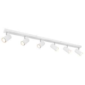 Faretto Globo Robby a 6 luci bianco 1150x60x120 mm