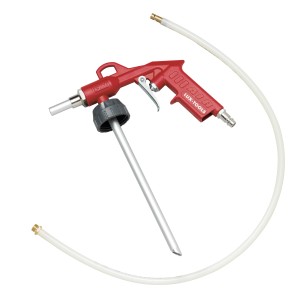 Pistola combinata LUX per compressori con tubo e ugello.