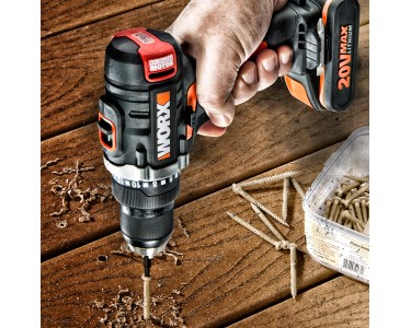 Worx trapano avvitatore a batteria WX175 senza spazzole 0