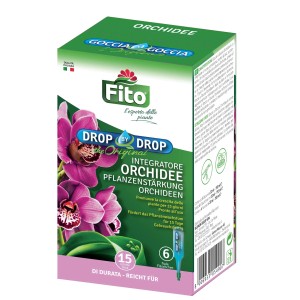 Fito Integratore Orchidee, 6 fiale. Concime per orchidee sane.