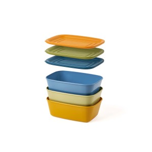 Contenitori frigo rettangolare 2150 cc Everfresh 3 pz