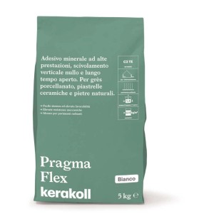 Colla per piastrelle adesivo minerale flex 5 kg bianco