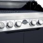 Barbecue a gas Jamestown Knox 4 bruciatori nero e argento 20,5kW_4